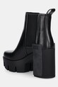 Obuwie United Nude sztyblety skórzane Grip Chelsea Mid IV 109590116 czarny
