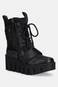 Μποτάκια United Nude Grip Combat Lo υφασμάτινο μαύρο 1096101165