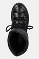 Pollini śniegowce skórzane czarny SA24225G0NTE100A
