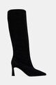 Pollini kozaki zamszowe SA26077C0NTA0000 czarny AW25
