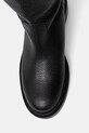 Pollini ghete de piele negru SA26083G0NTD0000