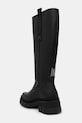Scarpe Barbour stivali in pelle Saidie Tall Boot LFO0786BK31 nero