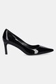 BOSS szpilki skórzane 50552759 50552759.001 czarny AW25