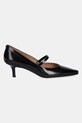BOSS szpilki skórzane 50552994 50552994.001 czarny AW25
