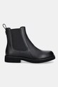 BOSS sztyblety skórzane Eleri 50558637.001 czarny AW25