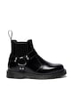 Кожаные полусапоги Dr. Martens 2976 Harness Chelsea без утепления чёрный DM41387001