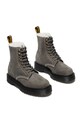 Кожаные полусапоги Dr. Martens 1460 Pascal Bex Fur Lined DM41419020 серый AW25