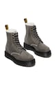 Кожаные полусапоги Dr. Martens 1460 Pascal Bex Fur Lined DM41419020 серый AW25