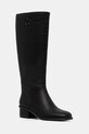 Dkny kozaki Manda słupek czarny K3533943.BLK