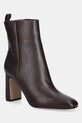 Steve Madden stivaletti alla caviglia Adelisa block heel marrone 11002626.GC2