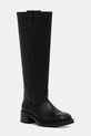Шкіряні чоботи Steve Madden Banner без утеплення чорний 11003092.017