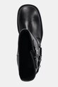 Δερμάτινες μπότες Steve Madden Blessing μαύρο 11003172.017