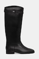 Δερμάτινες μπότες Steve Madden Novi 11004728.017 μαύρο AW25