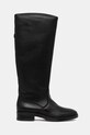 Steve Madden kozaki skórzane Vlora 11004761.017 czarny AW25