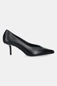 Max Mara szpilki skórzane LIGHTPUMP 2524526171600 czarny AW25