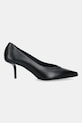 Шкіряні туфлі Max Mara LIGHTPUMP 2524526171600 чорний AW25