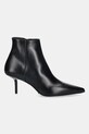 Max Mara botki skórzane LIGHTBOOTIE 2524796011600 czarny AW25