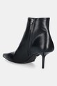 Obuwie Max Mara botki skórzane LIGHTBOOTIE 2524796011600 czarny