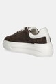Obuwie Furla sneakersy zamszowe Nuage Lace-Up YJ88NUA.BX0580.4571S zielony