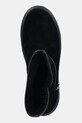 Furla śniegowce zamszowe Nuage Snow Boot czarny YK30NUA.BX4212.O6000