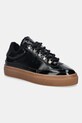 Furla sneakersy skórzane Enjoy Lace-Up Sneaker pozostałe czarny YK31ENJ.BX4211.O6000