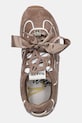 Naked Wolfe sneakers din piele întoarsă Adored bej Adored.Mushroom