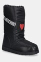 Love Moschino śniegowce syntetyczny czarny JA24032G0NISA000