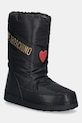 Love Moschino śniegowce syntetyczny czarny JA24032G0NISY000