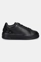 Love Moschino sneakersy skórzane JA15305G0NIAL00A czarny AW25