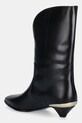 Παπούτσια Δερμάτινες μπότες Love Moschino JA24363G0NIA0000 μαύρο