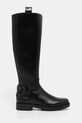 Love Moschino ghete de piele JA26064G0NIA0000 negru AW25
