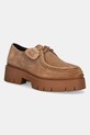 HUGO pantofi de piele întoarsă Kris piele întoarsă maro 50552698.230