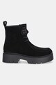 HUGO botki zamszowe Kris 50552733.001 czarny AW25