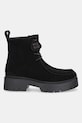Semišové boty HUGO Kris 50552733.001 černá AW25