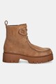 Замшеві черевики HUGO Kris 50552733.230 бежевий AW25