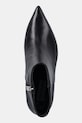 Steve Madden botki skórzane Sabine czarny 11003279.017