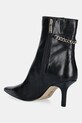 Obuwie Steve Madden botki skórzane Auora 11004959.017 czarny