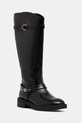 Vysoké čižmy Steve Madden Landslide nezateplené čierna 11004979.001