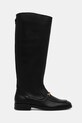 Steve Madden kozaki skórzane Night 11004951.017 czarny AW25