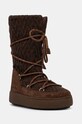Moon Boot śniegowce MB X GIR LTRACK KNIT tekstylny brązowy 80D2450230.M062