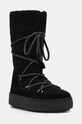 Moon Boot śniegowce MB X GIR LTRACK KNIT tekstylny czarny 80D2450230.N001