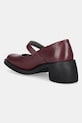 Încălțăminte Fly London pantofi de piele HUVI044FLY P145044010 burgundia