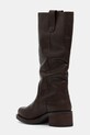Încălțăminte Fly London ghete de piele RINT246FLY P145346001 maro