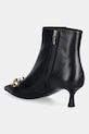 Obuwie Baldinini botki skórzane D6B053P5VITE.0000 czarny