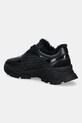 Obuwie Baldinini sneakersy skórzane D6B831A1ENAT.0000 czarny