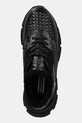 Baldinini sneakersy skórzane czarny D6B831A1ENAT.0000