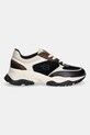 Baldinini sneakersy skórzane D6B832T1VICA.0000 czarny AW25