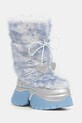 Koi Footwear śniegowce Snow Miku x Hatsune Miku imitacja skóry licowej niebieski Snow.Miku