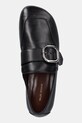 Kožené mokasíny Wales Bonner Buckle Slipper černá WBW45010A.22000.999