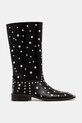 Wales Bonner botki skórzane Studded Boot WBW45001A.22020.999 czarny AW25